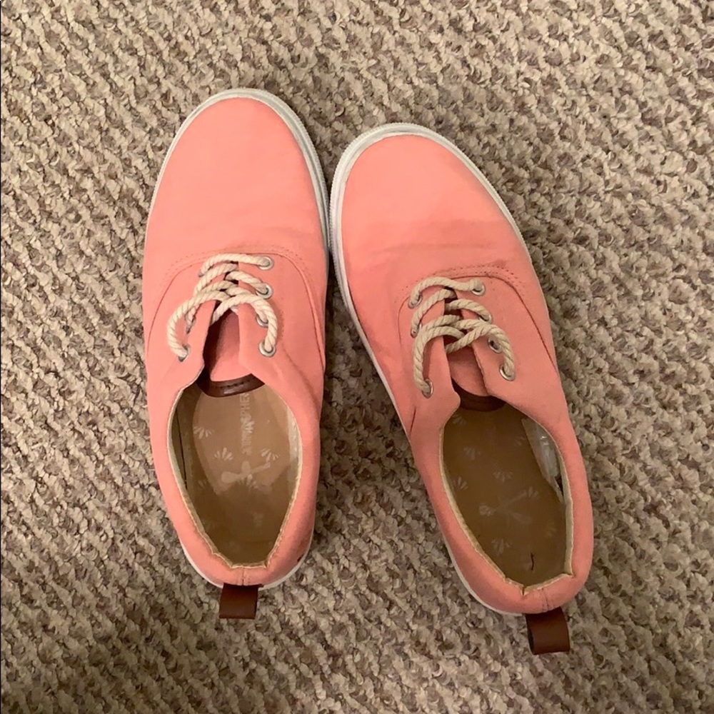 Slip on coral shoes